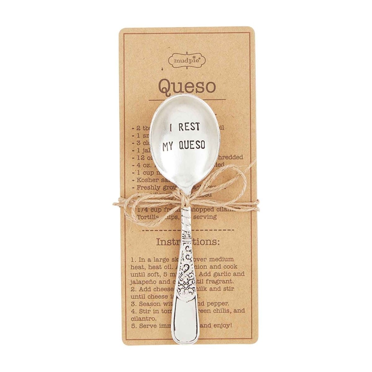 Mud Pie Mud Pie Recipe Spoon Set – Guac, Queso & Salsa | CeCe's Home & Gifts