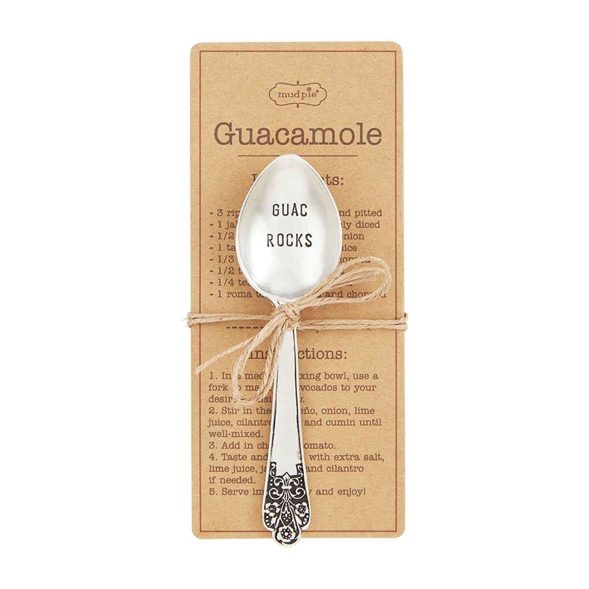 Mud Pie Mud Pie Recipe Spoon Set – Guac, Queso & Salsa | CeCe's Home & Gifts