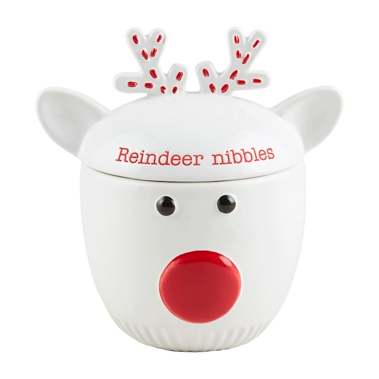 Mud Pie Reindeer Treat Jar - CeCe's Home & Gifts