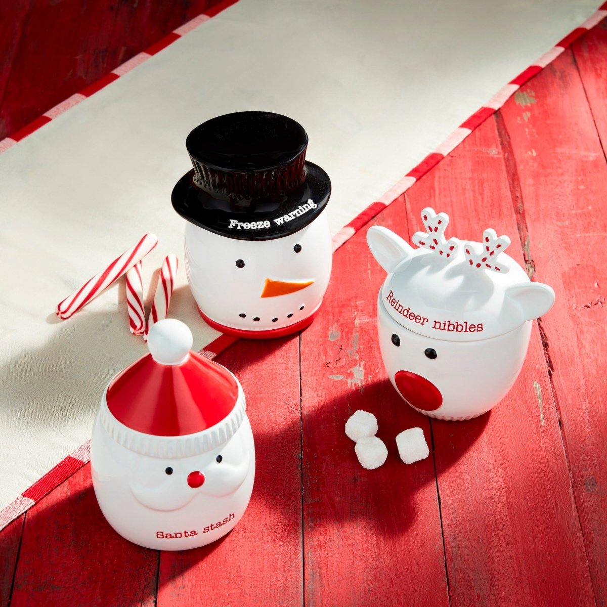 Mud Pie Reindeer Treat Jar - CeCe's Home & Gifts