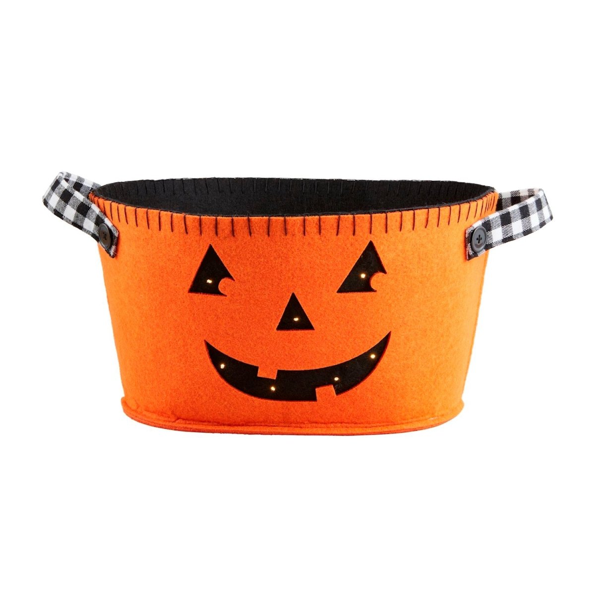 Mud Pie Reversible Ghost & Jack - O - Latern Bucket - CeCe's Home & Gifts