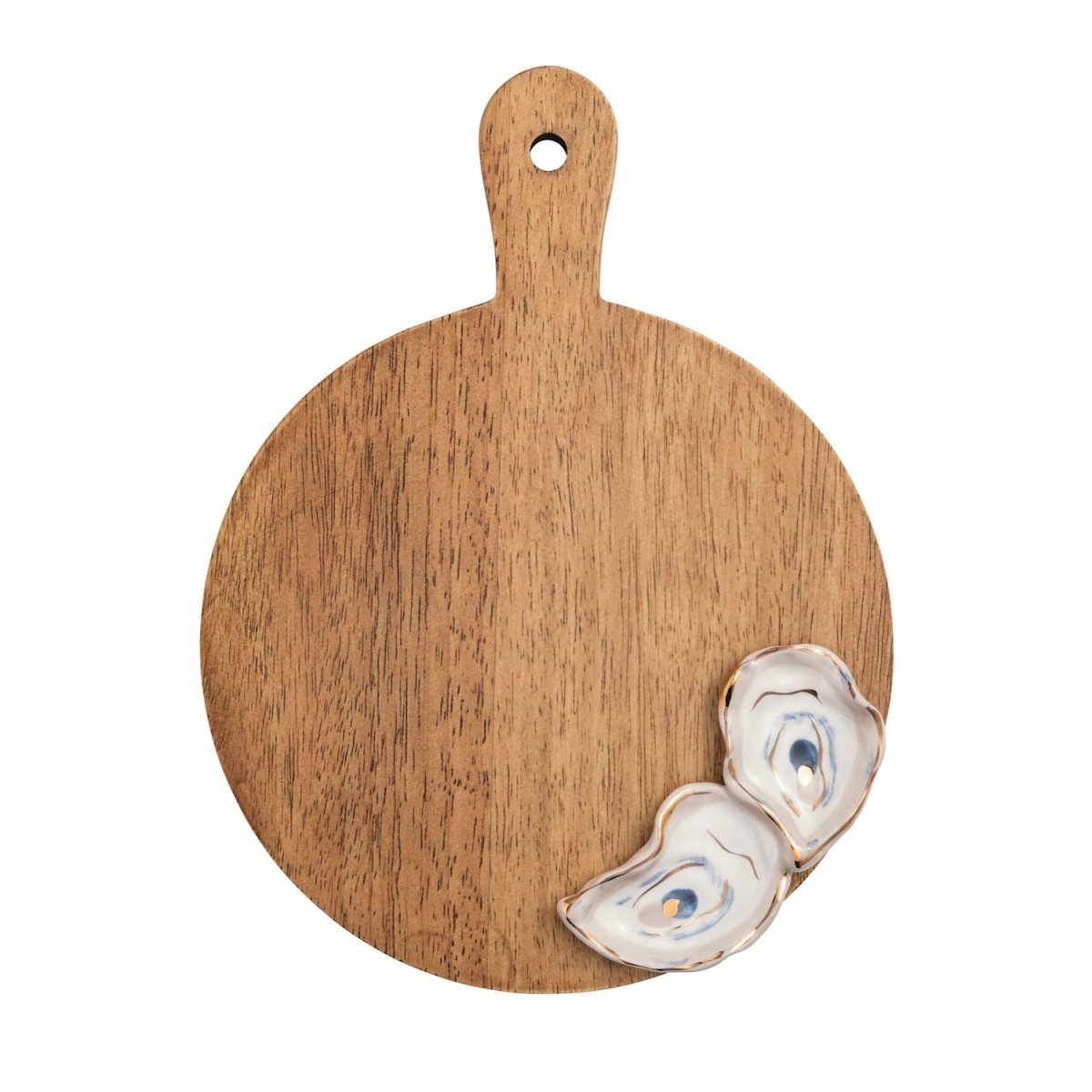 Mud Pie Mud Pie Round Oyster Paddle Board | CeCe's Home & Gifts