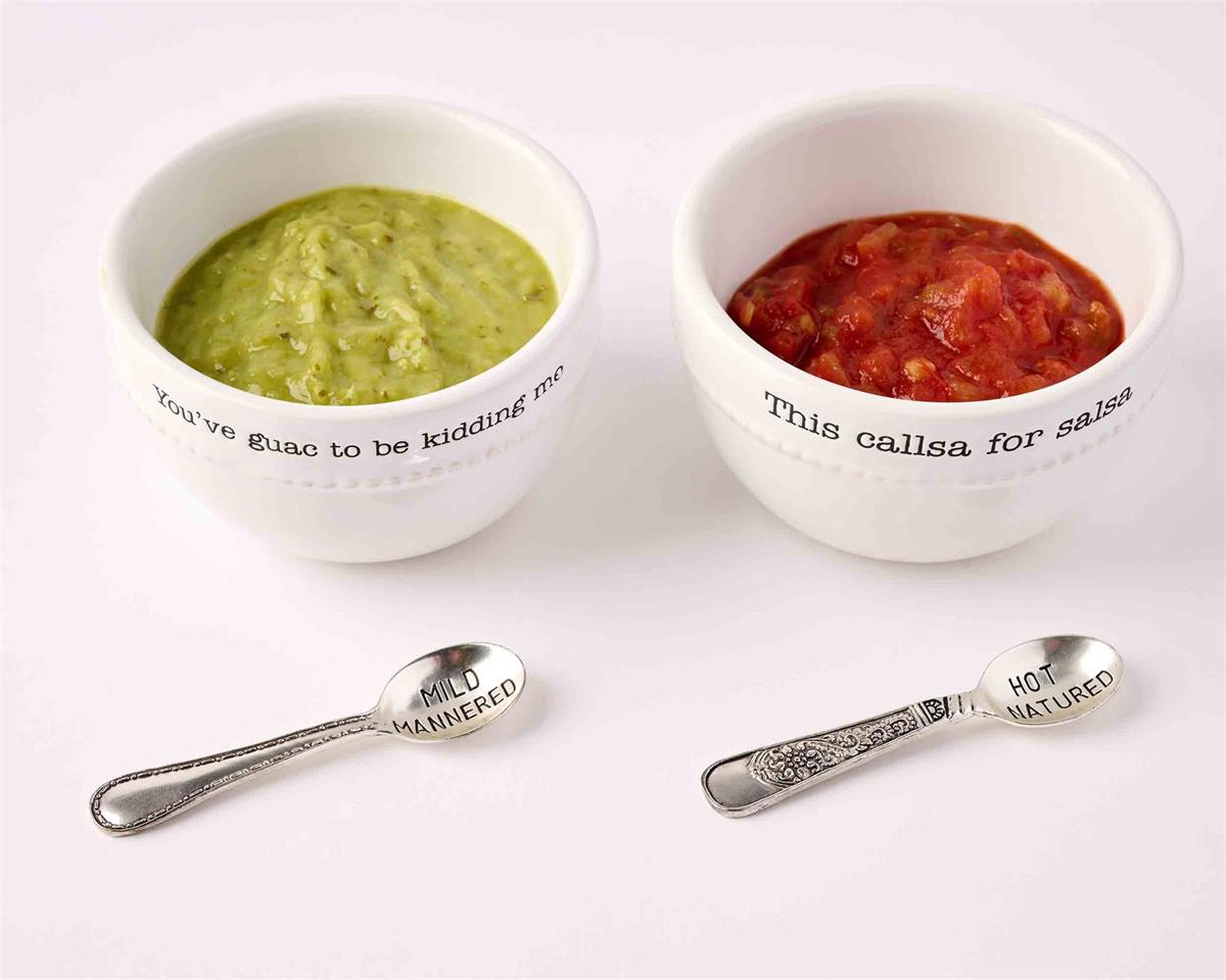 Mud Pie Mud Pie Salsa & Guacamole Dip Set | CeCe's Home & Gifts