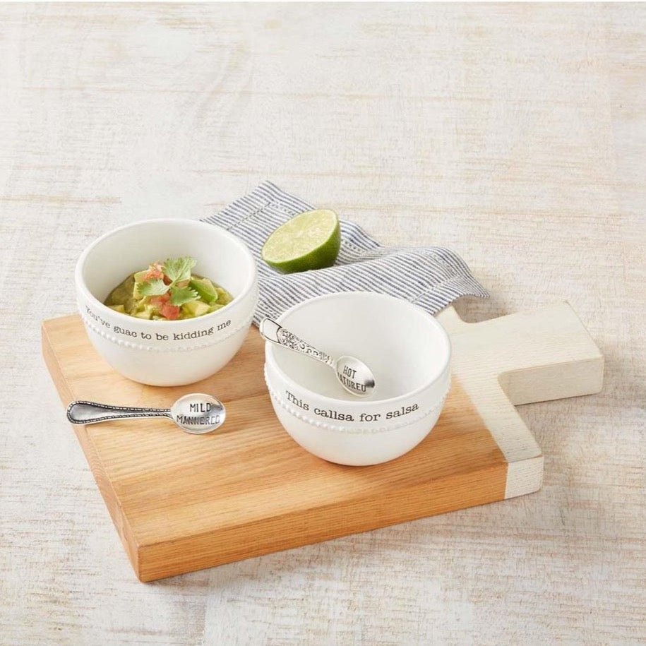 Mud Pie Mud Pie Salsa & Guacamole Dip Set | CeCe's Home & Gifts