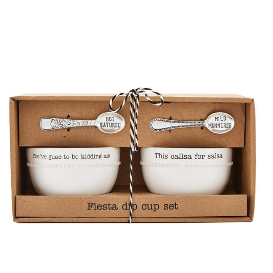 Mud Pie Salsa & Guacamole Dip Set - CeCe's Home & Gifts