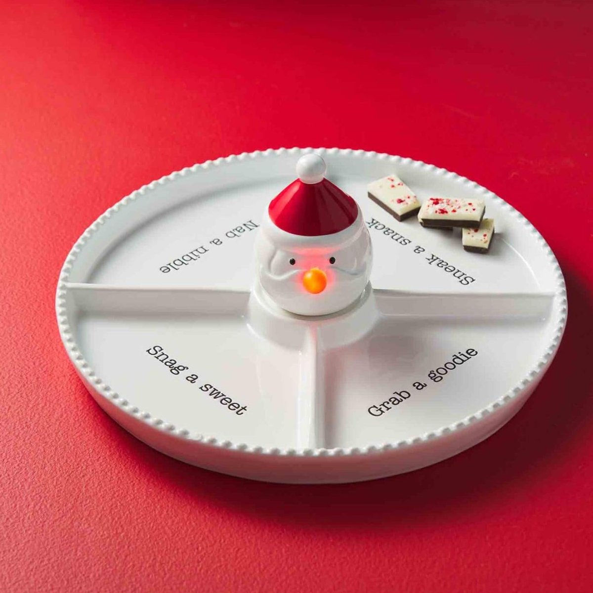 Mud Pie Mud Pie Santa Light-Up Sitter | CeCe's Home & Gifts