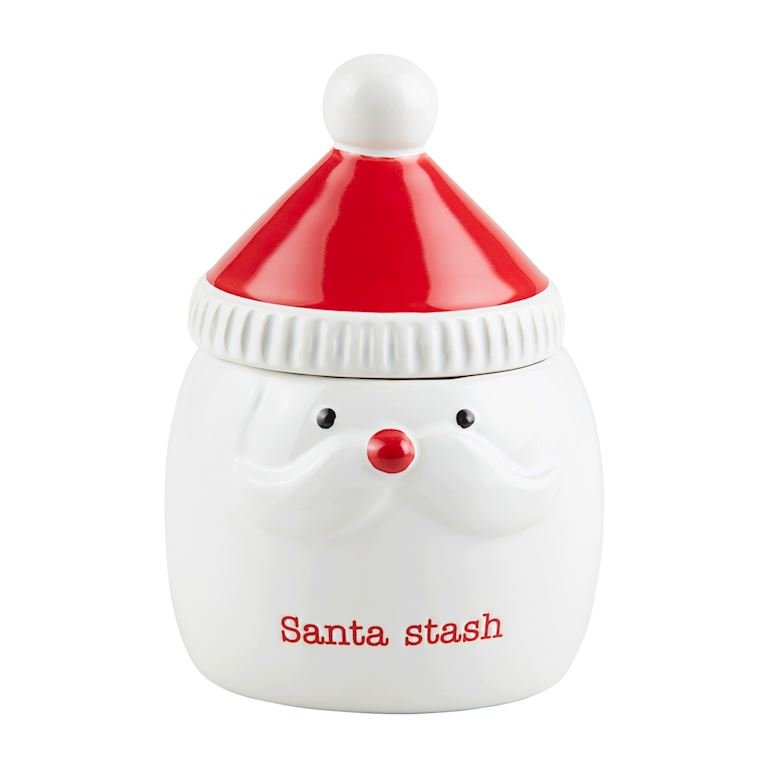 Mud Pie Santa Treat Jar - CeCe's Home & Gifts