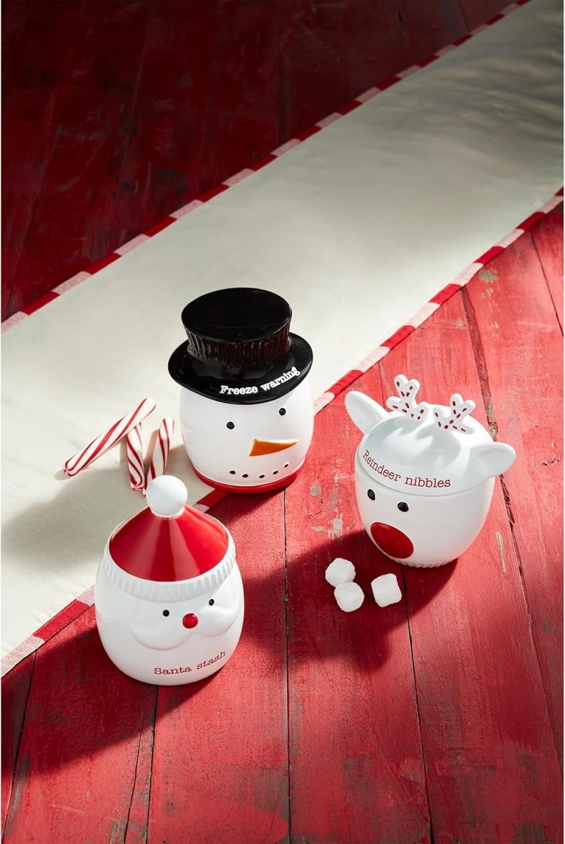 Mud Pie Santa Treat Jar - CeCe's Home & Gifts