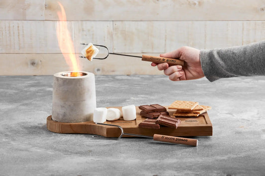 Mud Pie S'More Roasting Board Set - CeCe's Home & Gifts