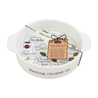 Mud Pie Mud Pie Spinach & Artichoke Baker Set | CeCe's Home & Gifts