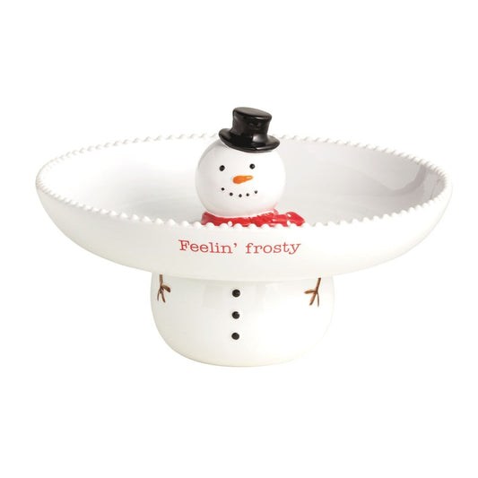 Mud Pie Mud Pie Stackable Snowman Server Set | CeCe's Home & Gifts