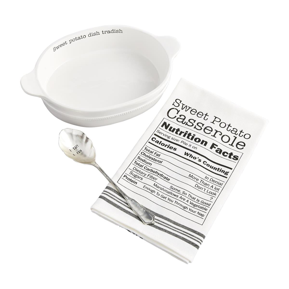 Mud Pie Mud Pie Sweet Potato Baker Set | CeCe's Home & Gifts