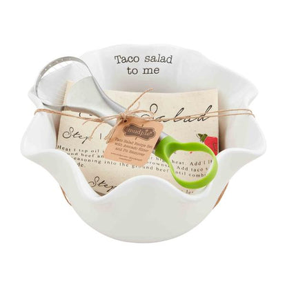 Mud Pie Mud Pie Taco Salad & Towel Set | CeCe's Home & Gifts