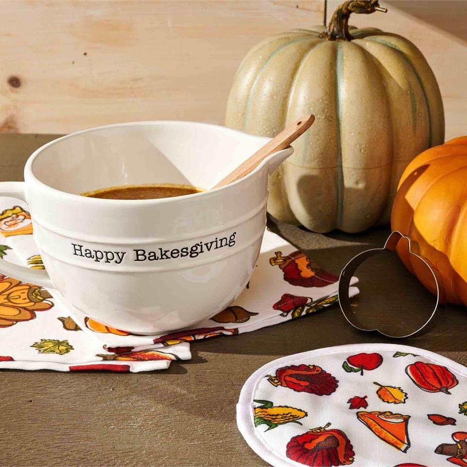 Mud Pie Thanksgiving Mixing Bowl Set - CeCe's Home & Gifts