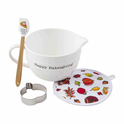 Mud Pie Mud Pie Thanksgiving Mixing Bowl Set | CeCe's Home & Gifts