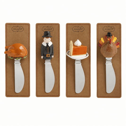 Mud Pie Mud Pie Thanksgiving Spreaders - 4 Styles | CeCe's Home & Gifts