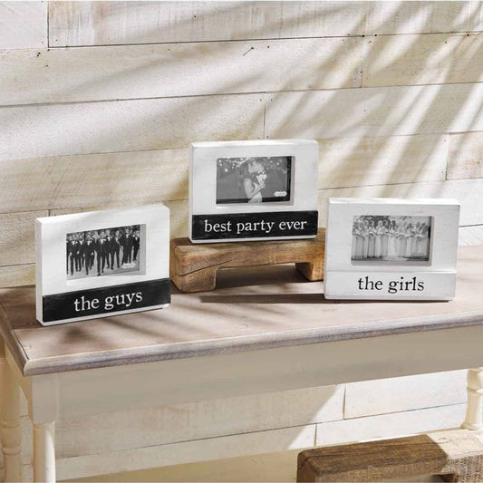 Mud Pie The Guys Picture Frame - CeCe's Home & Gifts