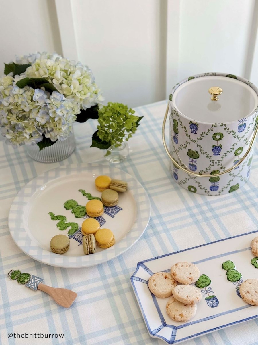 Mud Pie Mud Pie Topiary Round Platter Set | CeCe's Home & Gifts