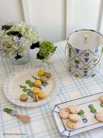 Mud Pie Mud Pie Topiary Round Platter Set | CeCe's Home & Gifts