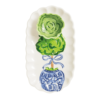Mud Pie Mud Pie Topiary Tray Tidbit Set | CeCe's Home & Gifts