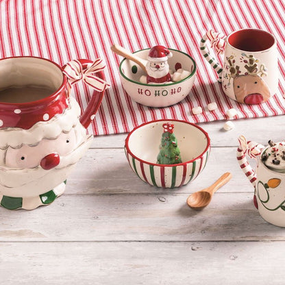 Mud Pie Mud Pie Tree Farm Christmas Candy Dish | CeCe's Home & Gifts