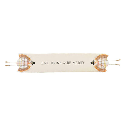 Mud Pie Mud Pie Turkey Dangle Leg Table Runner | CeCe's Home & Gifts