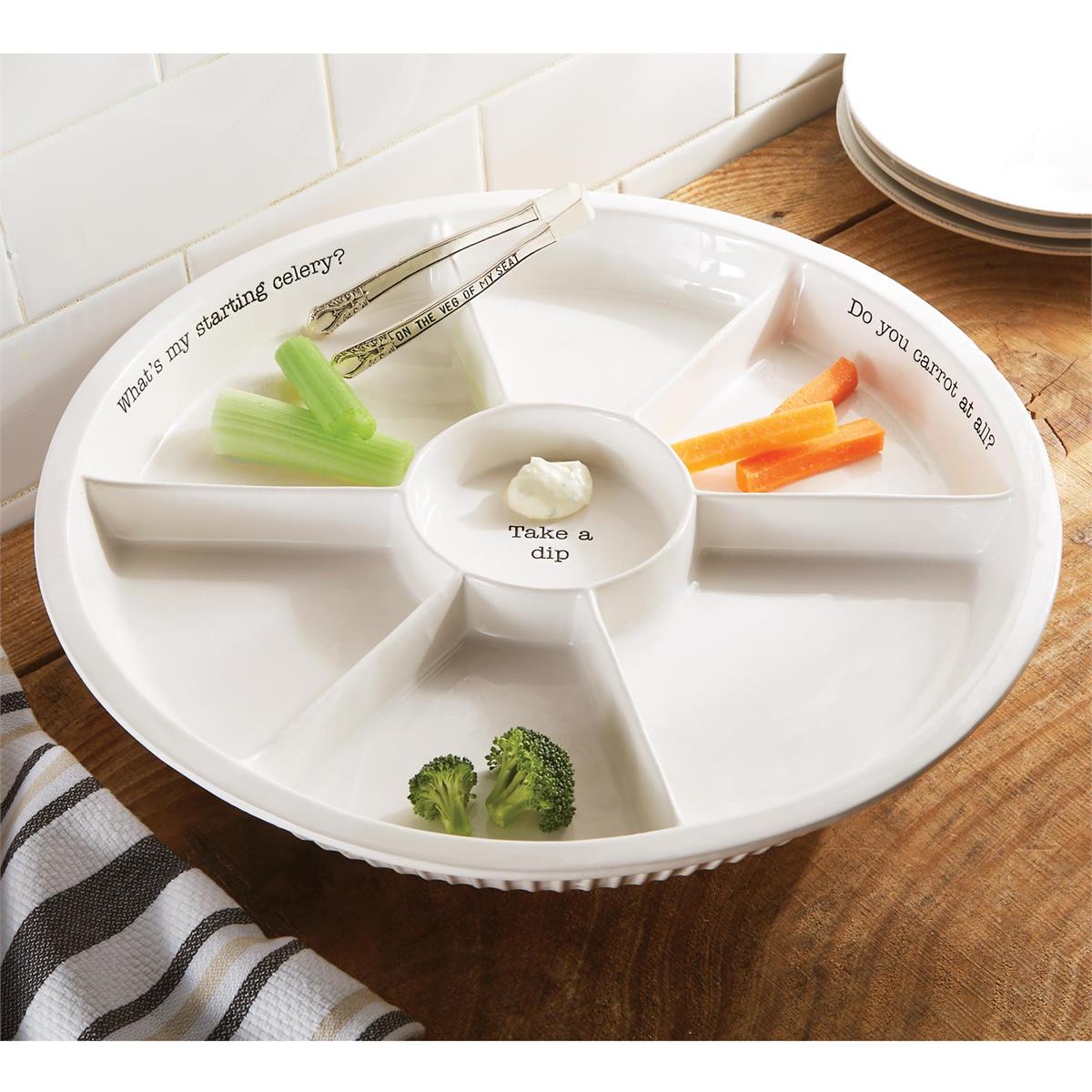 Mud Pie Veggie Dip Set - CeCe's Home & Gifts