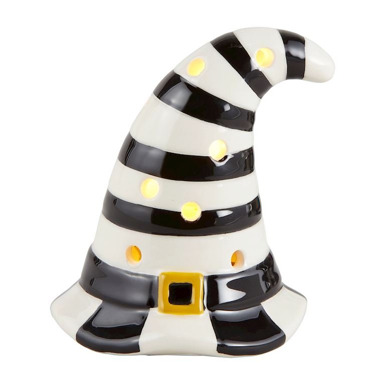 Mud Pie Mud Pie Witch Hat Light Up Sitter | CeCe's Home & Gifts