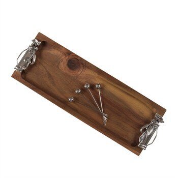 Oak & Olive Golf Serving & Cheese Board Set - CeCe's Home & Gifts