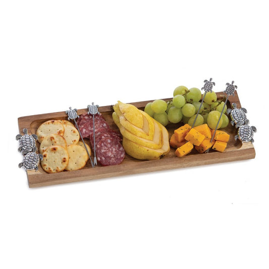 Oak & Olive Sea Turtle Serving & Cheese Board - CeCe's Home & Gifts