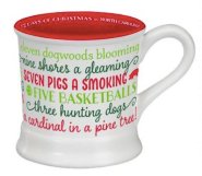 Occasionally Made Holiday 12 Days Ceramic Mugs (14oz) - CeCe's Home & Gifts