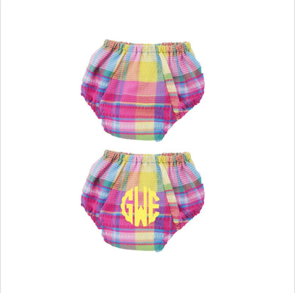 Oh Mint! Seersucker Baby Diaper Covers | CeCe's Home & Gifts