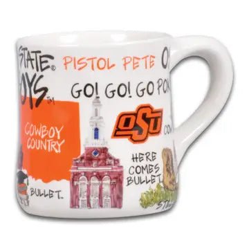 Magnolia Lane Oklahoma State University Icon Mug | CeCe's Home & Gifts