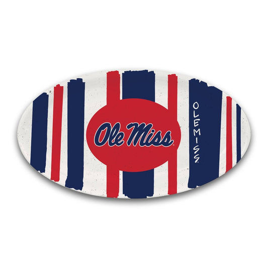 MAGNOLIA LANE Ole Miss Melamine Melamine Platter | CeCe's Home & Gifts