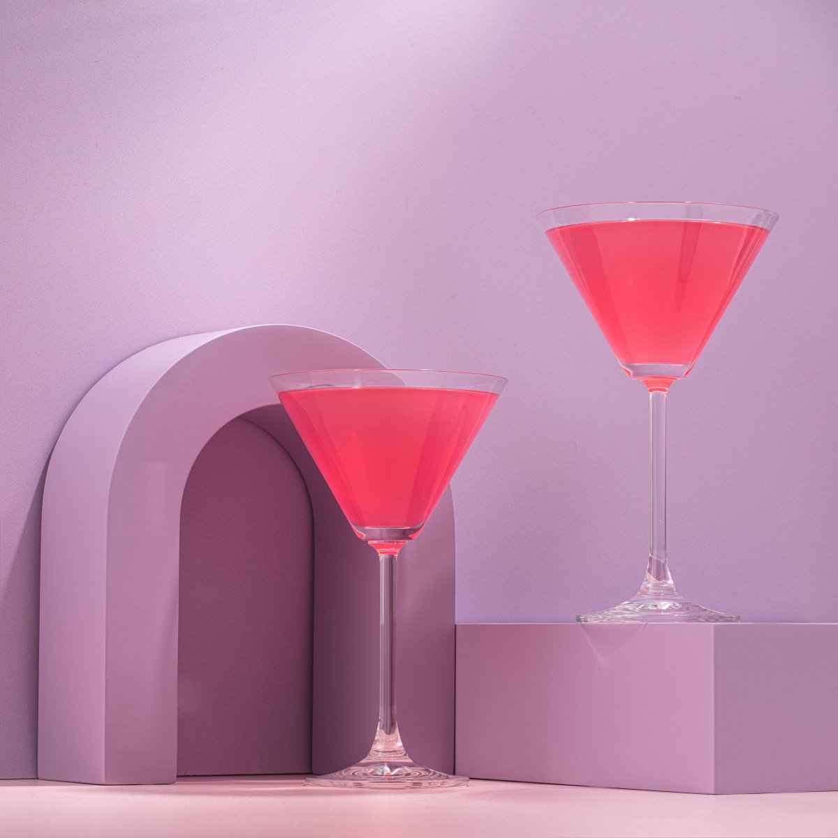 JoyJolt Olivia Stemmed Crystal Martini Glasses-Set of 2 | CeCe's Home & Gifts