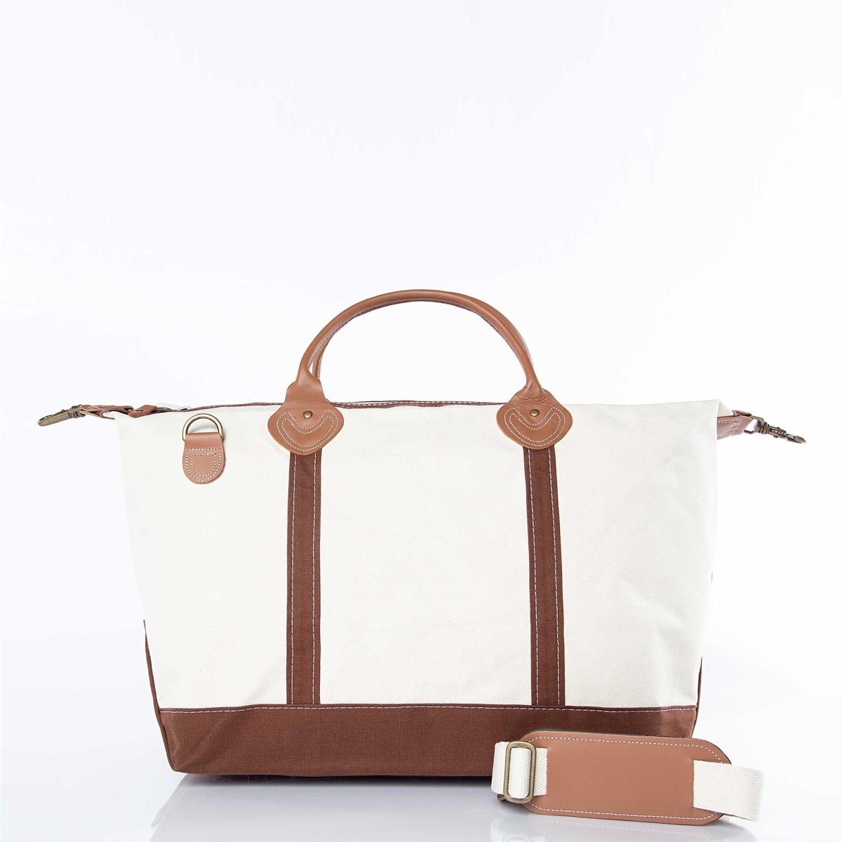 CB Station Personalized Canvas Weekender Bag | Free Monogram | CeCe's Home & Gifts