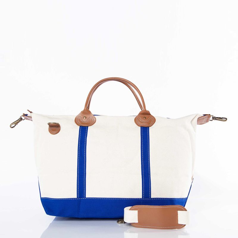 CB Station Personalized Canvas Weekender Bag | Free Monogram | CeCe's Home & Gifts