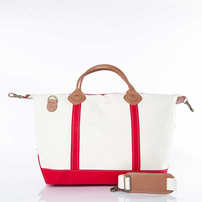 CB Station Personalized Canvas Weekender Bag | Free Monogram | CeCe's Home & Gifts
