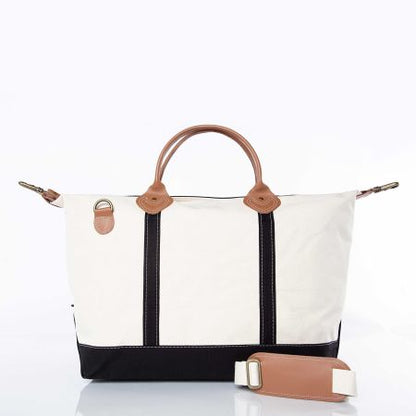 CB Station Personalized Canvas Weekender Bag | Free Monogram | CeCe's Home & Gifts