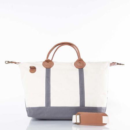CB Station Personalized Canvas Weekender Bag | Free Monogram | CeCe's Home & Gifts