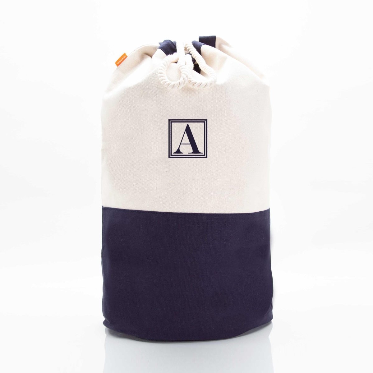 CB Station Personalized Heavy Canvas Laundry Duffle Bag | CeCe's Home & Gifts