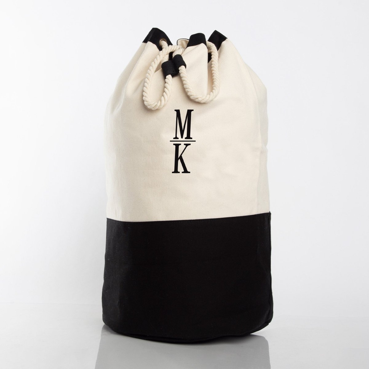 CB Station Personalized Heavy Canvas Laundry Duffle Bag | CeCe's Home & Gifts