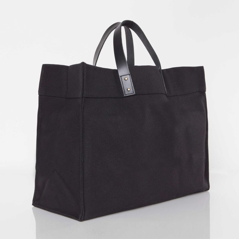 CB Station Personalized Open Canvas Tote Bag | Free Monogram | CeCe's Home & Gifts