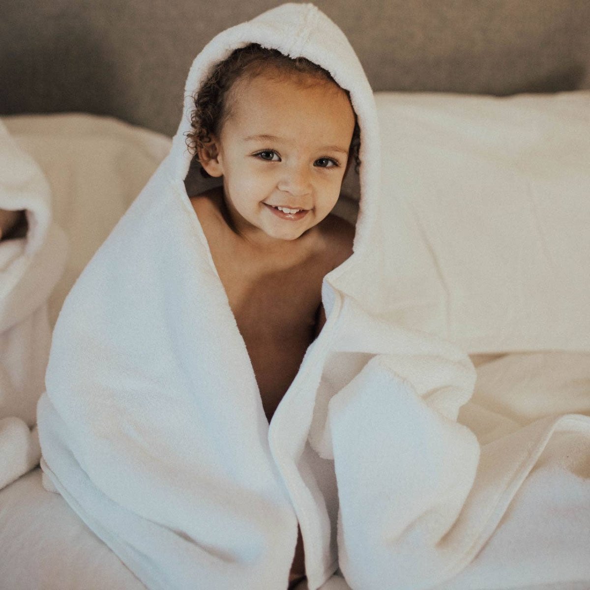 Parker Baby Co. Personalized Plush Hooded Towel – Infant & Toddler Sizes | CeCe's Home & Gifts
