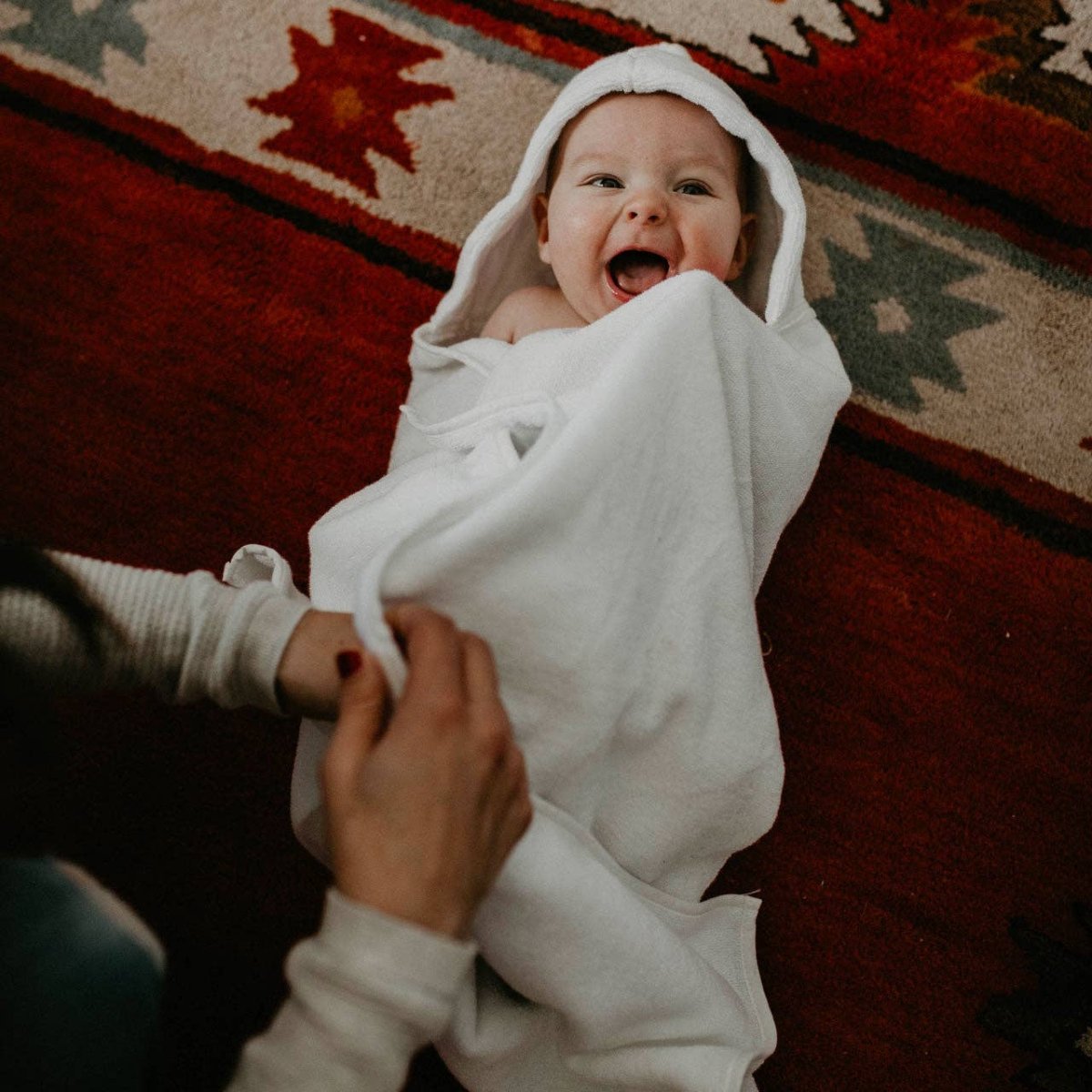 Parker Baby Co. Personalized Plush Hooded Towel – Infant & Toddler Sizes | CeCe's Home & Gifts