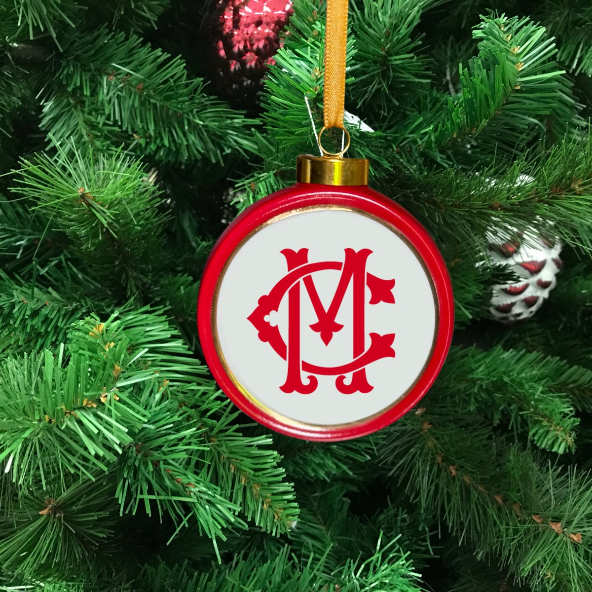 Personalized Red Drum Porcelain Ornament - CeCe's Home & Gifts