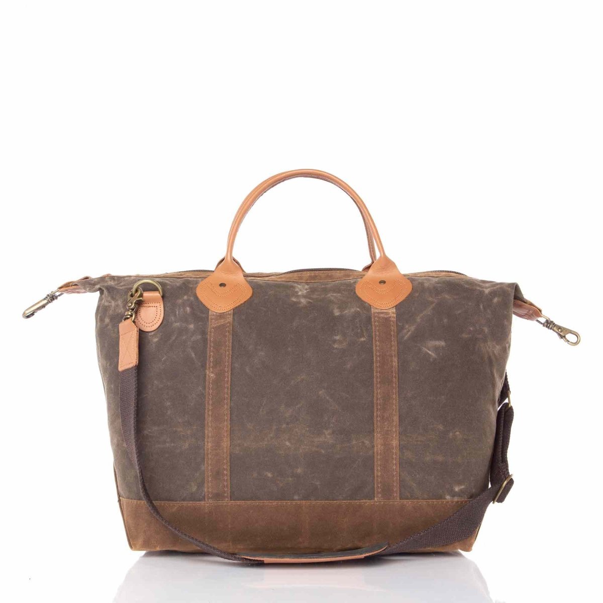 CB Station Personalized Waxed Canvas Weekender Bag | CeCe's Home & Gifts