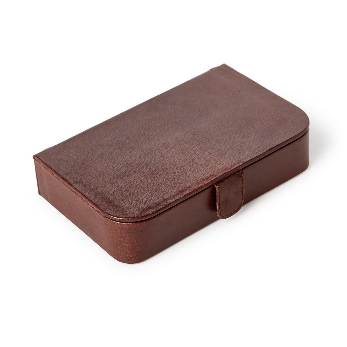 Two's Company Personalized Wooden Domino Set with Leather Case | CeCe's Home & Gifts