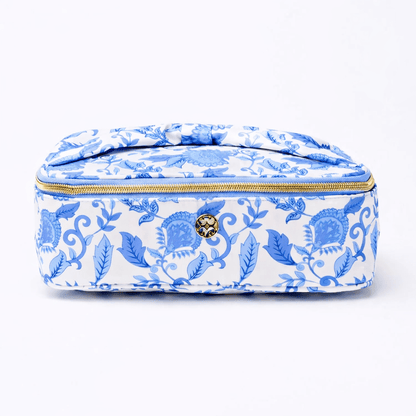 Mary Square Porcelain Vines "Make Me Blush" Makeup Bag | CeCe's Home & Gifts