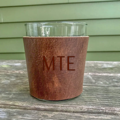 Jimmy Rockit Rocks Glass & Leather Wrap | CeCe's Home & Gifts